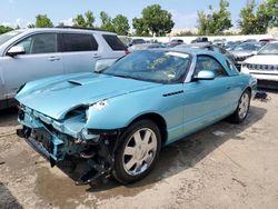 Ford Thunderbird salvage cars for sale: 2002 Ford Thunderbird