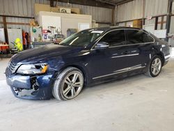 Volkswagen Passat salvage cars for sale: 2015 Volkswagen Passat SEL