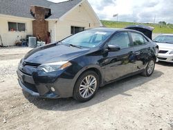 Salvage cars for sale from Copart Northfield, OH: 2014 Toyota Corolla L