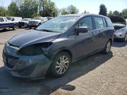 Mazda 5 salvage cars for sale: 2012 Mazda 5