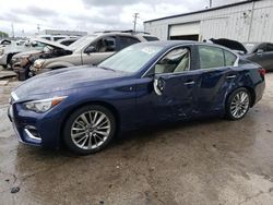 Infiniti salvage cars for sale: 2021 Infiniti Q50 Luxe