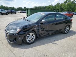 Salvage cars for sale from Copart Ellwood City, PA: 2020 Hyundai Elantra SEL