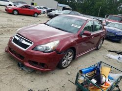 Subaru salvage cars for sale: 2013 Subaru Legacy 2.5I Premium