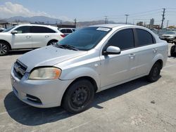 Chevrolet Aveo salvage cars for sale: 2008 Chevrolet Aveo Base