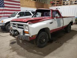 Dodge salvage cars for sale: 1990 Dodge W-SERIES W200