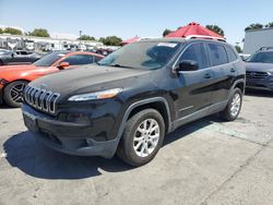 Vehiculos salvage en venta de Copart Sacramento, CA: 2015 Jeep Cherokee Latitude