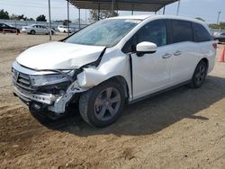 Honda Odyssey ex salvage cars for sale: 2021 Honda Odyssey EX