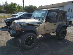 Jeep salvage cars for sale: 2003 Jeep Wrangler / TJ Sport