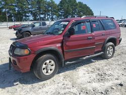 Mitsubishi Montero salvage cars for sale: 2003 Mitsubishi Montero Sport ES