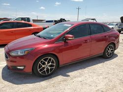 Ford Focus sel salvage cars for sale: 2017 Ford Focus SEL