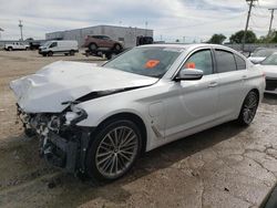 BMW 5 Series salvage cars for sale: 2018 BMW 530E