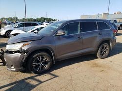 Toyota salvage cars for sale: 2019 Toyota Highlander LE