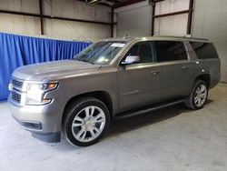 Chevrolet Suburban salvage cars for sale: 2017 Chevrolet Suburban K1500 LT