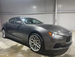 Maserati Ghibli salvage cars for sale: 2017 Maserati Ghibli