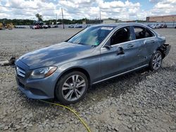 Mercedes-Benz c-Class salvage cars for sale: 2018 Mercedes-Benz C 300 4matic