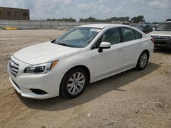 Subaru Legacy salvage cars for sale: 2017 Subaru Legacy 2.5I Premium