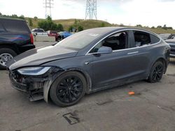 Tesla Model x salvage cars for sale: 2018 Tesla Model X