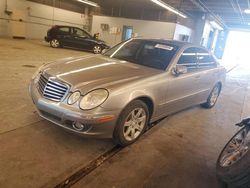 Salvage cars for sale from Copart Wheeling, IL: 2009 Mercedes-Benz E 320 CDI
