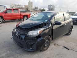 Salvage cars for sale from Copart New Orleans, LA: 2016 Toyota Yaris L