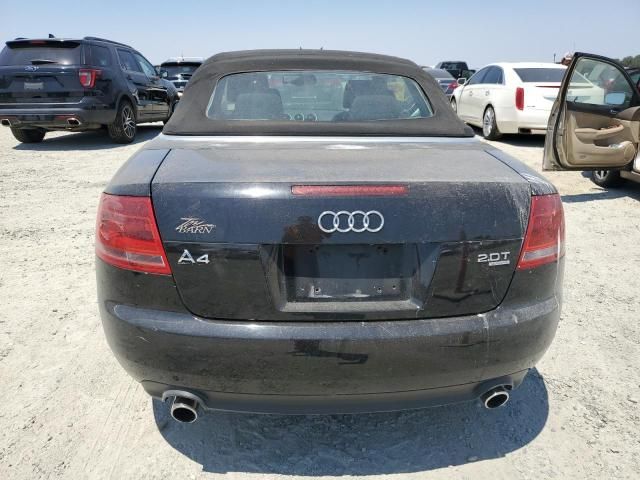 2007 Audi A4 2.0T Cabriolet Quattro