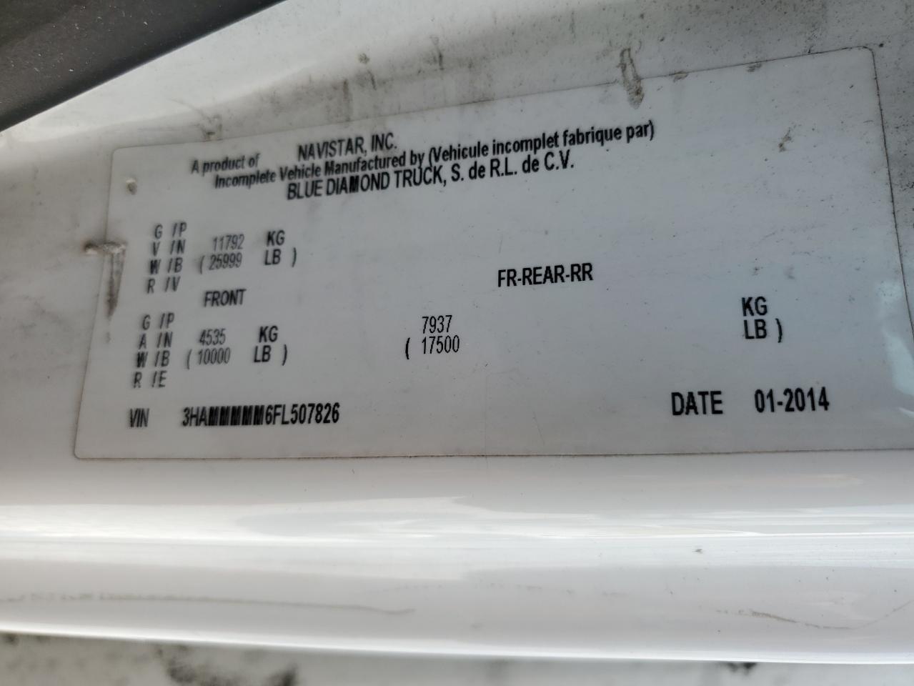 2015 International 4000 4300