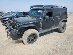 Jeep Wrangler salvage cars for sale: 2014 Jeep Wrangler Unlimited Rubicon