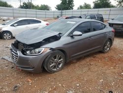 Salvage cars for sale from Copart Oklahoma City, OK: 2018 Hyundai Elantra SEL