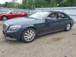 Salvage cars for sale from Copart Lyman, ME: 2014 Mercedes-Benz S 550 4matic