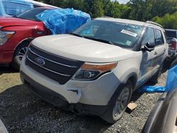 Ford Explorer salvage cars for sale: 2012 Ford Explorer XLT