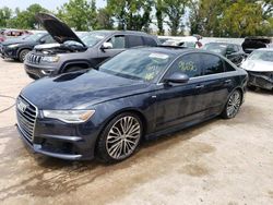 Audi a6 salvage cars for sale: 2016 Audi A6 Premium Plus