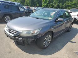 Salvage cars for sale from Copart Glassboro, NJ: 2015 Honda Accord LX