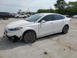 Ford Fusion salvage cars for sale: 2017 Ford Fusion Titanium