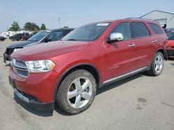 Dodge Durango Citadel salvage cars for sale: 2011 Dodge Durango Citadel