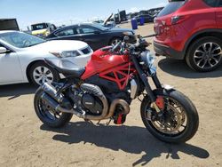 Ducati salvage cars for sale: 2018 Ducati Monster 1200 R