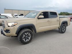 Toyota Tacoma Double cab salvage cars for sale: 2017 Toyota Tacoma Double Cab