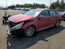 Hyundai Vehiculos salvage en venta: 2016 Hyundai Sonata Sport