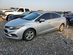 Chevrolet salvage cars for sale: 2017 Chevrolet Cruze LT