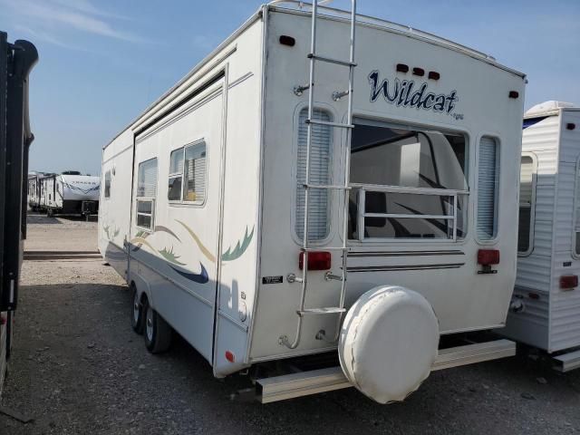 2003 Wildcat Travel Trailer