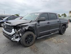 Toyota salvage cars for sale: 2021 Toyota Tundra Crewmax SR5