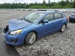 Subaru salvage cars for sale: 2014 Subaru Impreza Premium