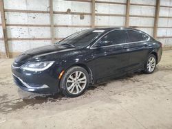 Chrysler 200 salvage cars for sale: 2015 Chrysler 200 Limited