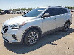 Hyundai Santa fe salvage cars for sale: 2018 Hyundai Santa FE SE