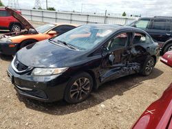 Honda salvage cars for sale: 2014 Honda Civic EX