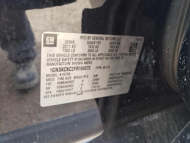 2015 Chevrolet Tahoe K1500 LTZ