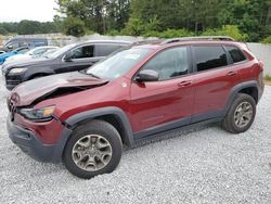 Jeep Cherokee salvage cars for sale: 2020 Jeep Cherokee Trailhawk