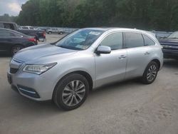 Acura mdx salvage cars for sale: 2014 Acura MDX Technology