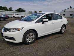 Honda salvage cars for sale: 2015 Honda Civic LX