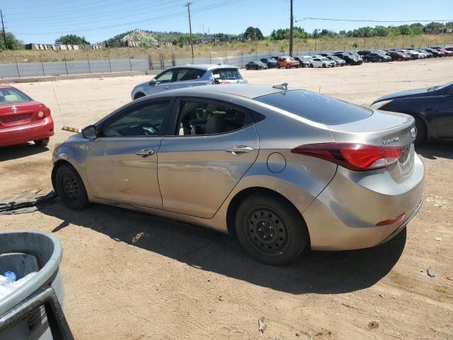 2016 Hyundai Elantra SE