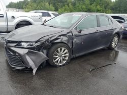 Toyota Camry salvage cars for sale: 2018 Toyota Camry L