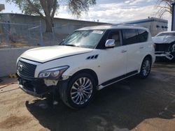 Infiniti salvage cars for sale: 2015 Infiniti QX80